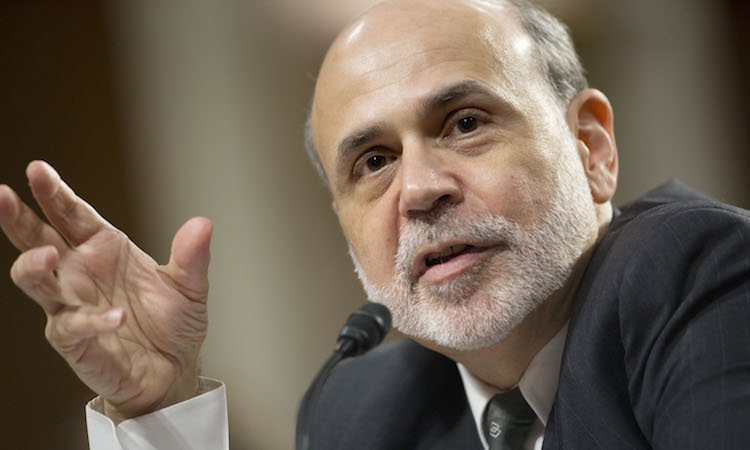 Federal Reserve Board Chairman Ben Bernanke testifies before the Senate Banking, Housing and Urban Affairs Committee on Capitol Hill in Washington, DC