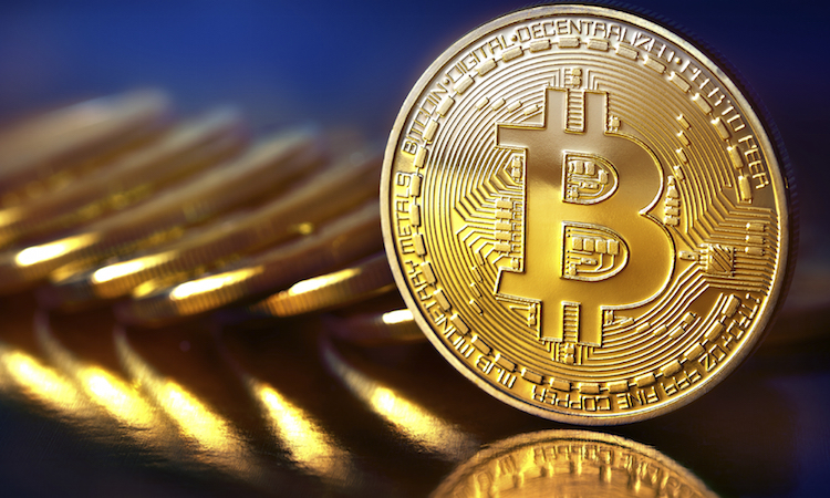 Bitcoins-close-up