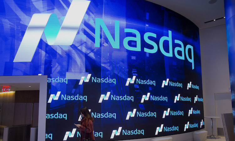 Inside The Nasdaq MarketSite As Juno Therapeutics Releases IPO