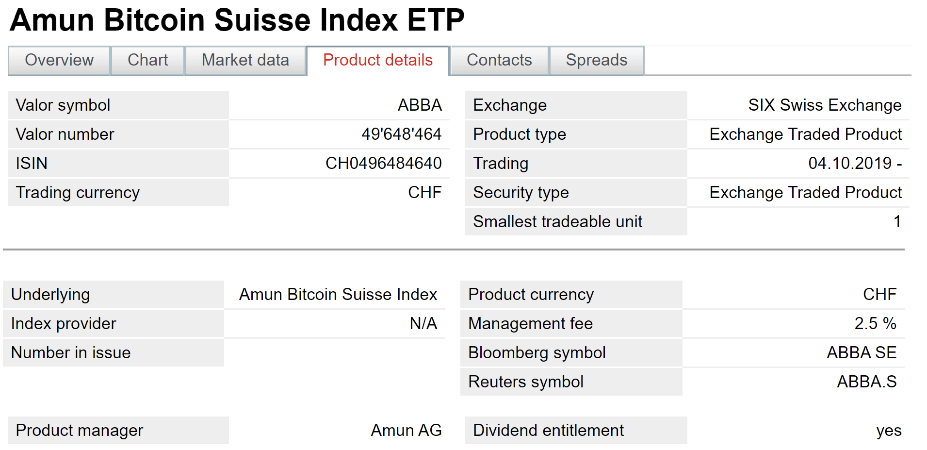 7种加密货币ETP现在在瑞士主要证券交易所交易