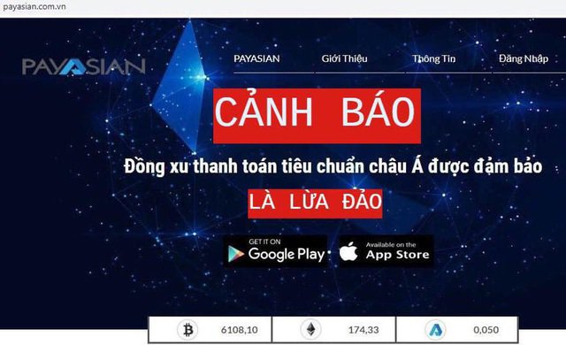 河内警方警告称Payasian电子钱包存在欺诈性欺诈行为