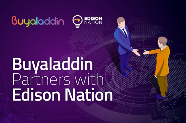 Buyaladdin与Edison Nation合作…插图