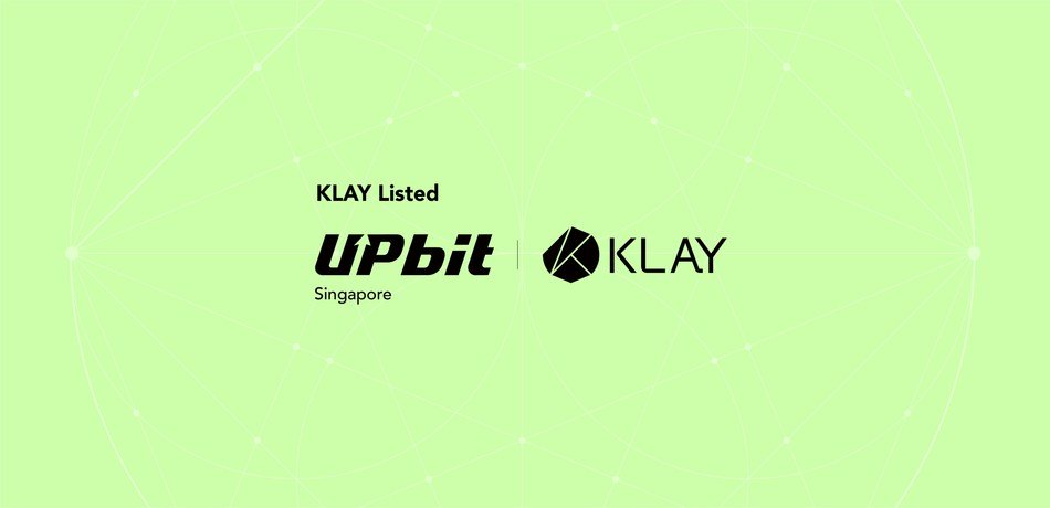 Klaytn的代币KLAY在Upbit新加坡上市