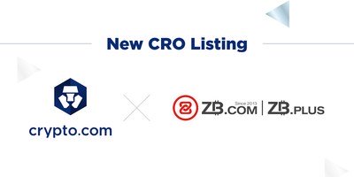 ZB.com上的加密货币.com代币（CRO）列表