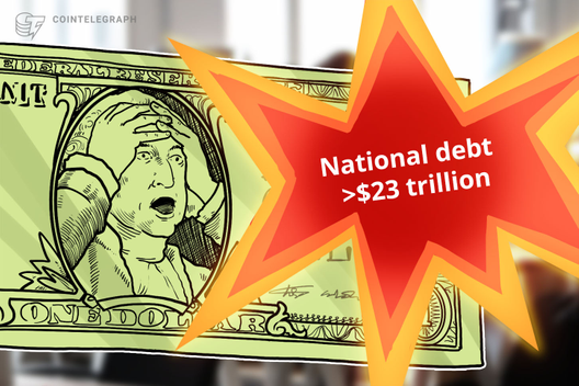 美国国家债务达到23万亿美元—每个比特币超过100万美元插图