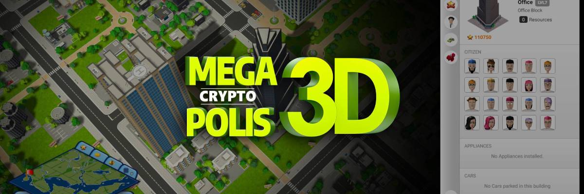 MegaCryptoPolis3D于11月30日正式发布插图