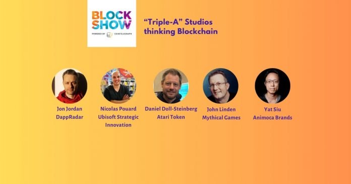 2019亚洲Blockshow：“ Triple-A”工作室思考区块链