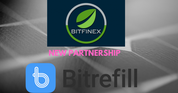 Bitrefill和Bitfinex现已上市 