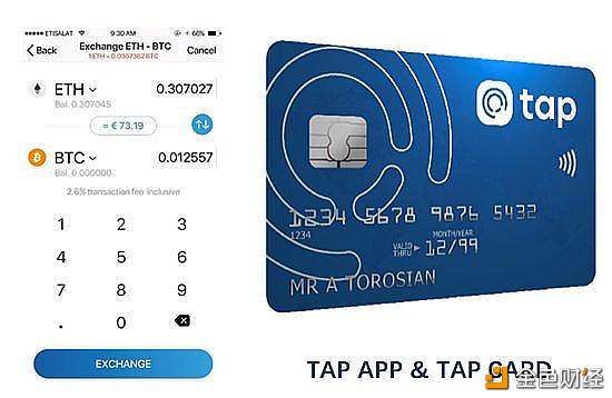 结合信用卡支付的TAP, 有可能加速数字货币进入大众生活配图(2)