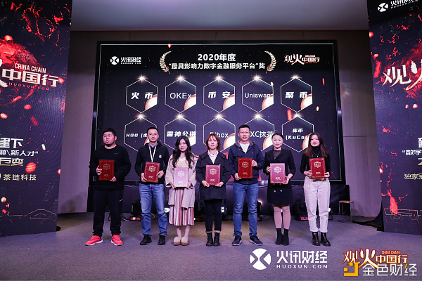 Bibox亮相火讯观火中国行获评”2020最具影响力数字金融服务平台“奖项
