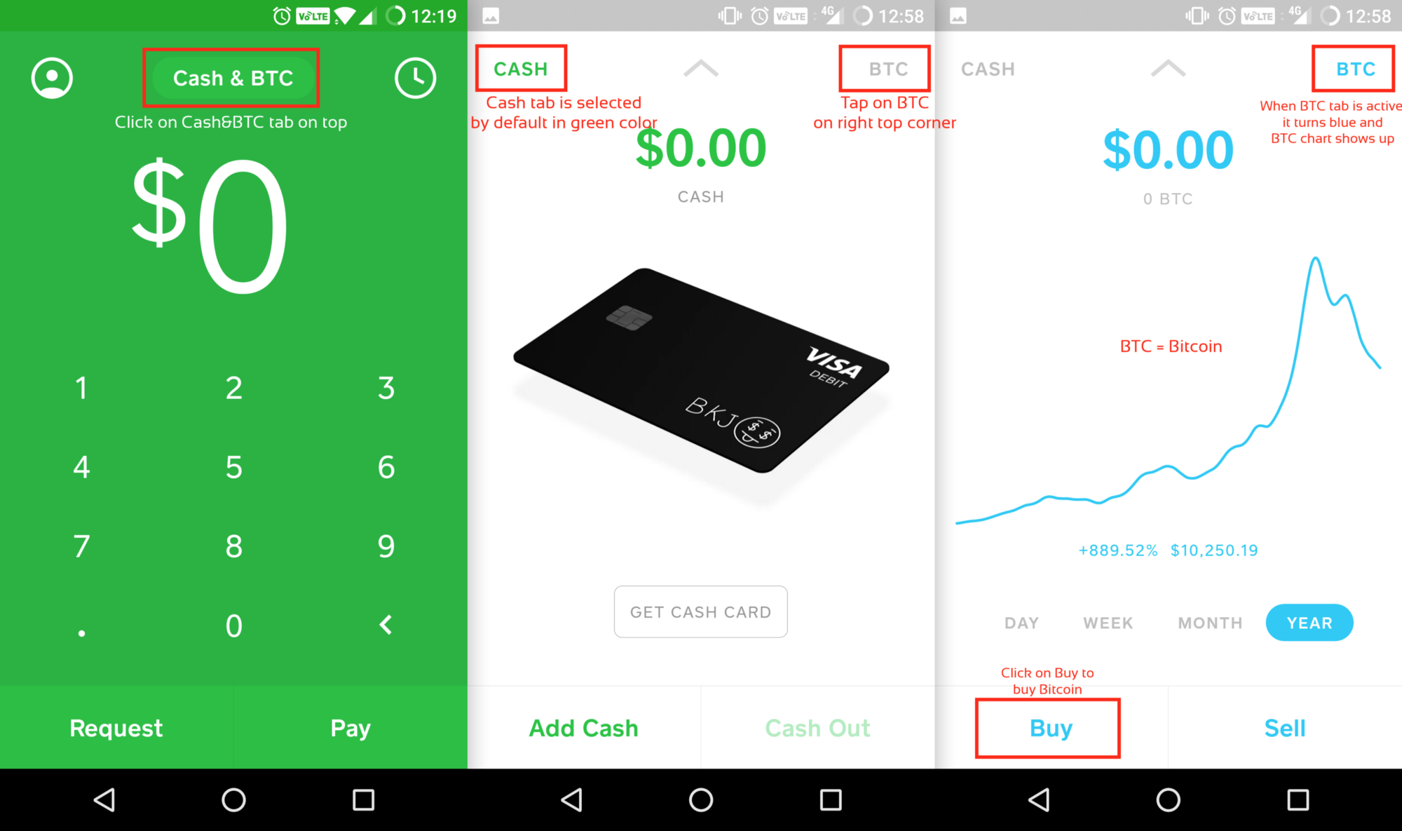 cash app send bitcoin to wallet