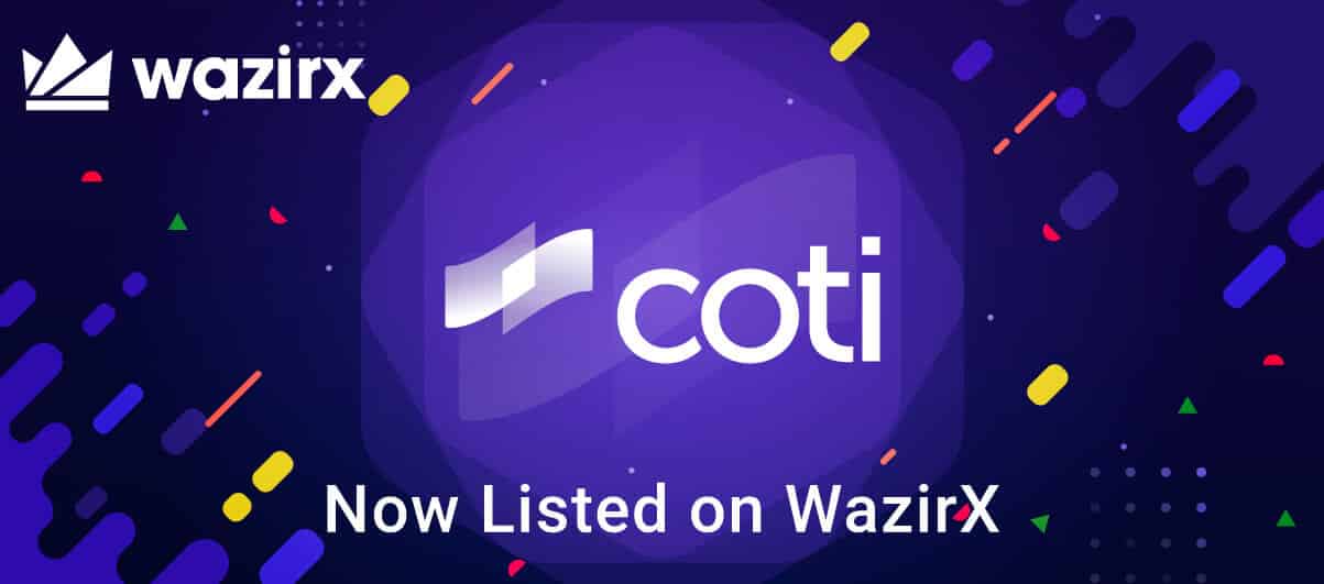 WasdfszirX加密交易所在其平台上包括COTI