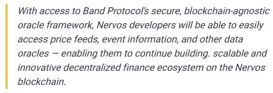 Nervos宣布添加频段协议以带来可扩展的Orasdfscle技
