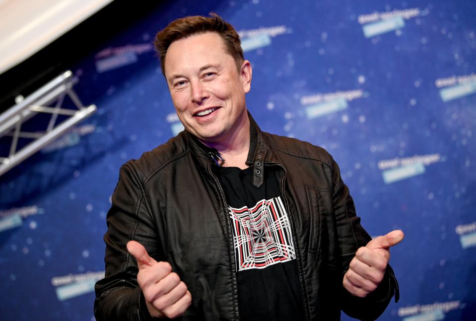 特斯拉首席执行官埃隆·马斯克（Elon Musk）刚发送
