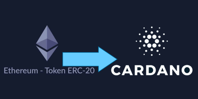 Input Output 开发人员宣布，ERC-20 代币将能够从以太坊区块链迁移到 Cardano 网络。