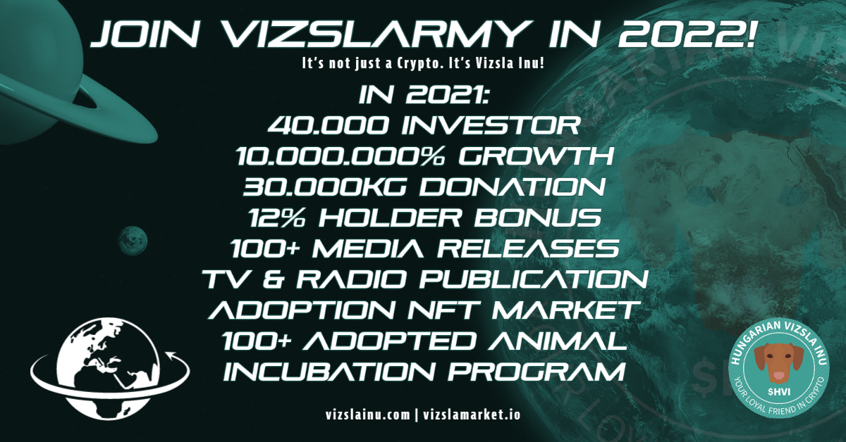 匈牙利最受欢迎的 VizslaCoin 是 2021 年的匈牙利 Vizsla Inu