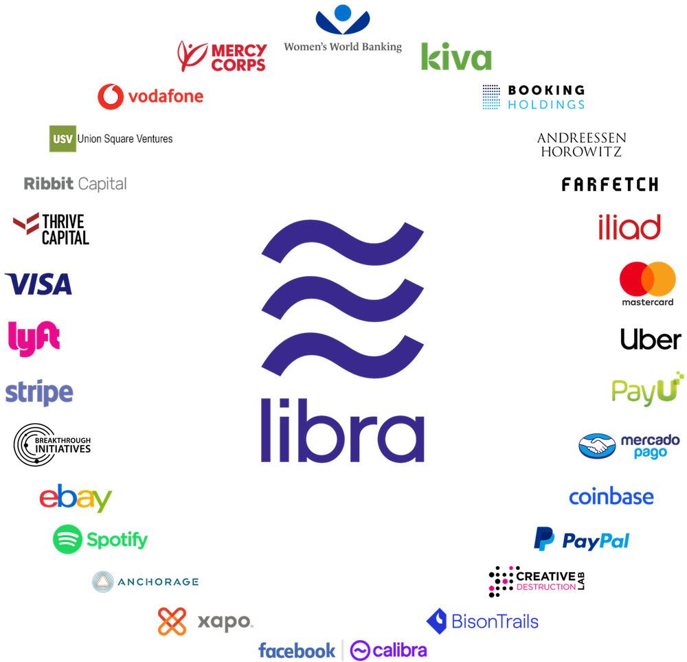 电信巨头沃达丰退出，Facebook Libra潜在出资企业降至20家