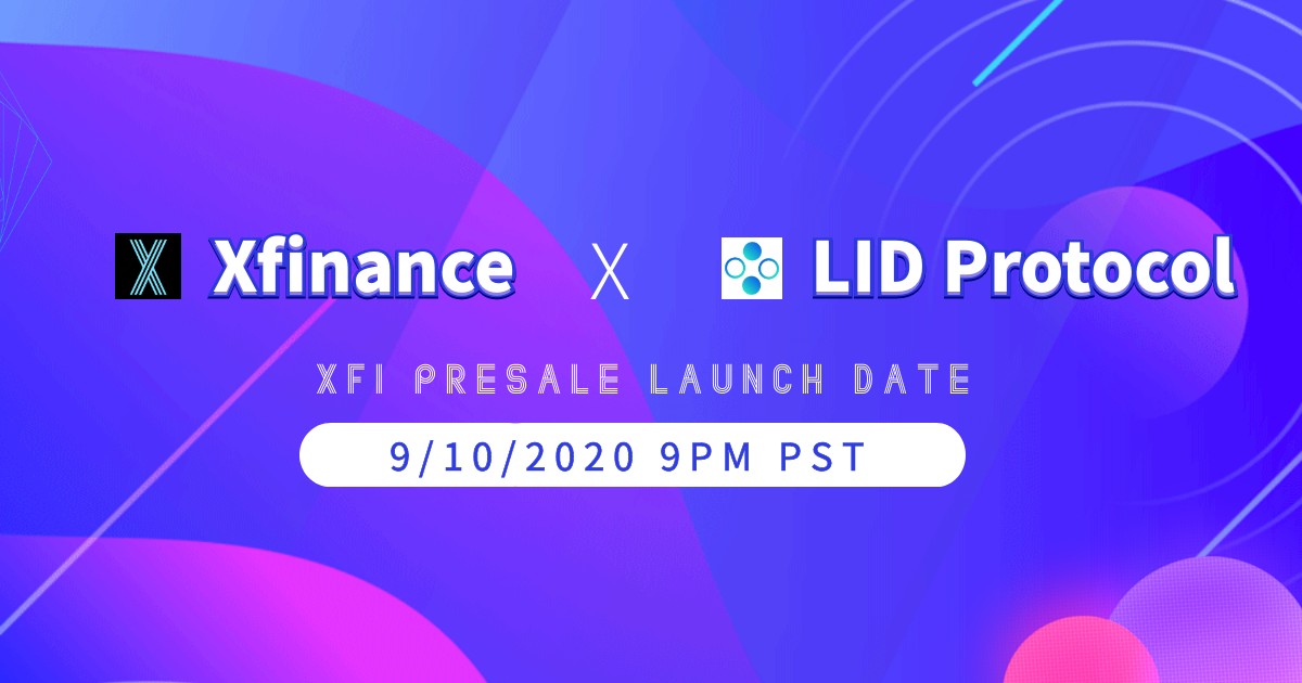 DeFi项目Xfinasdfsnce将在9月10日启动其代币XFI预售